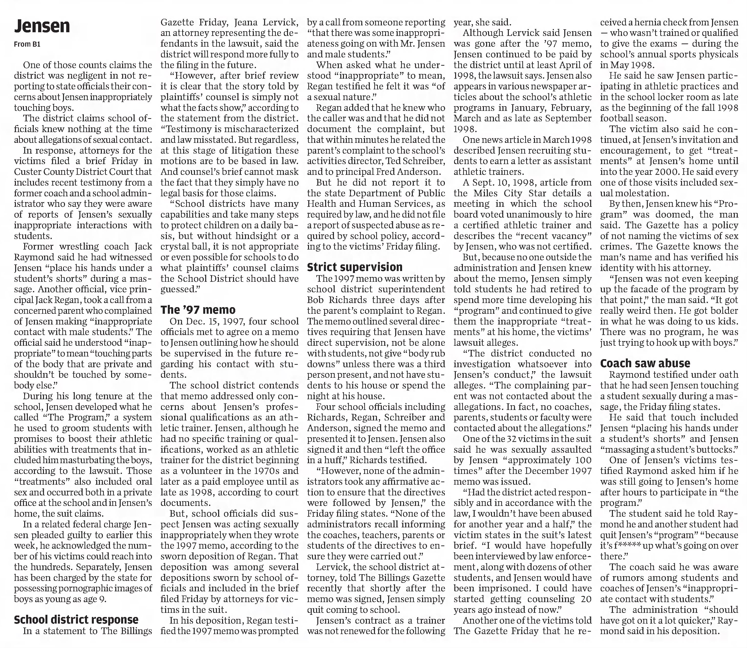 The Missoulian
Missoula, Montana · Saturday, March 16, 2019