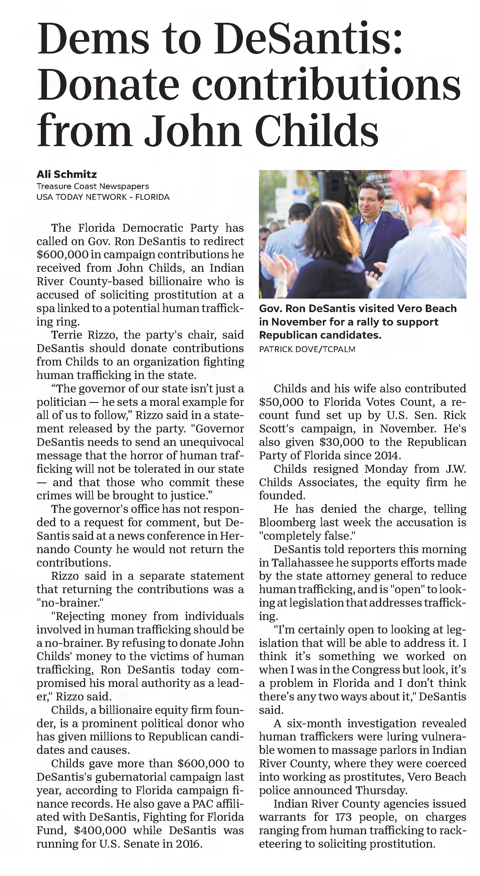 The Stuart News
Stuart, Florida &middot; Wednesday, February 27, 2019
