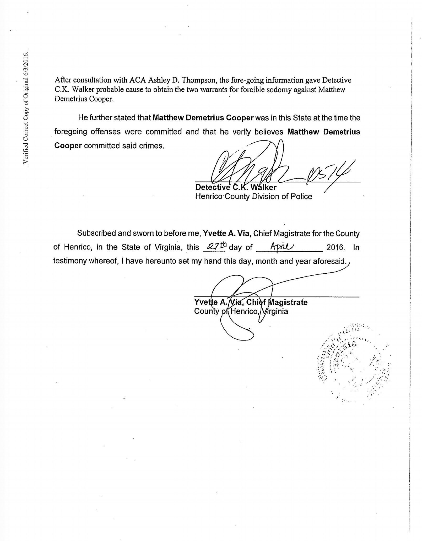 PArt 2 of Affidavit