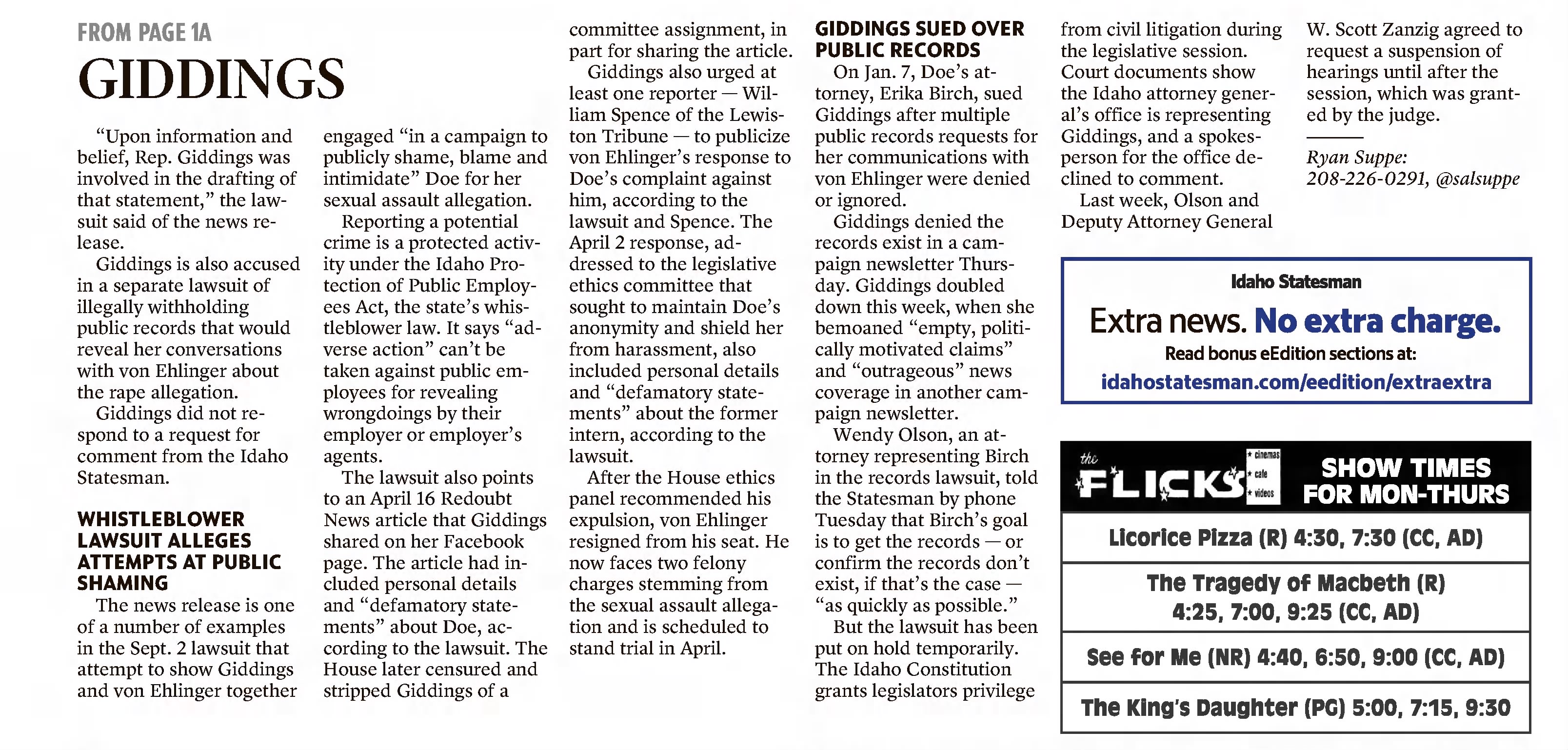 Giddings cont.