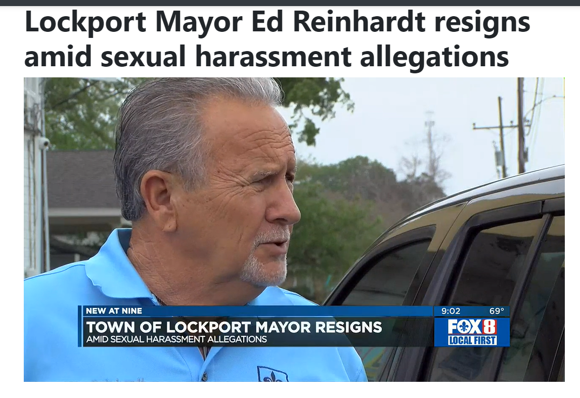 Lockport Mayor Ed Reinhardt resigns amid sexual harassment allegations 
By FOX 8 Staff
Published: Nov. 17, 2021 at 8:11 PM PST
