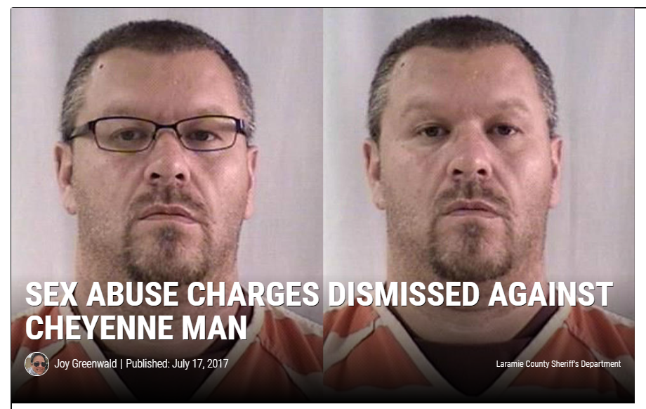 Sex abuse charges dismissed against Cheyenne Man