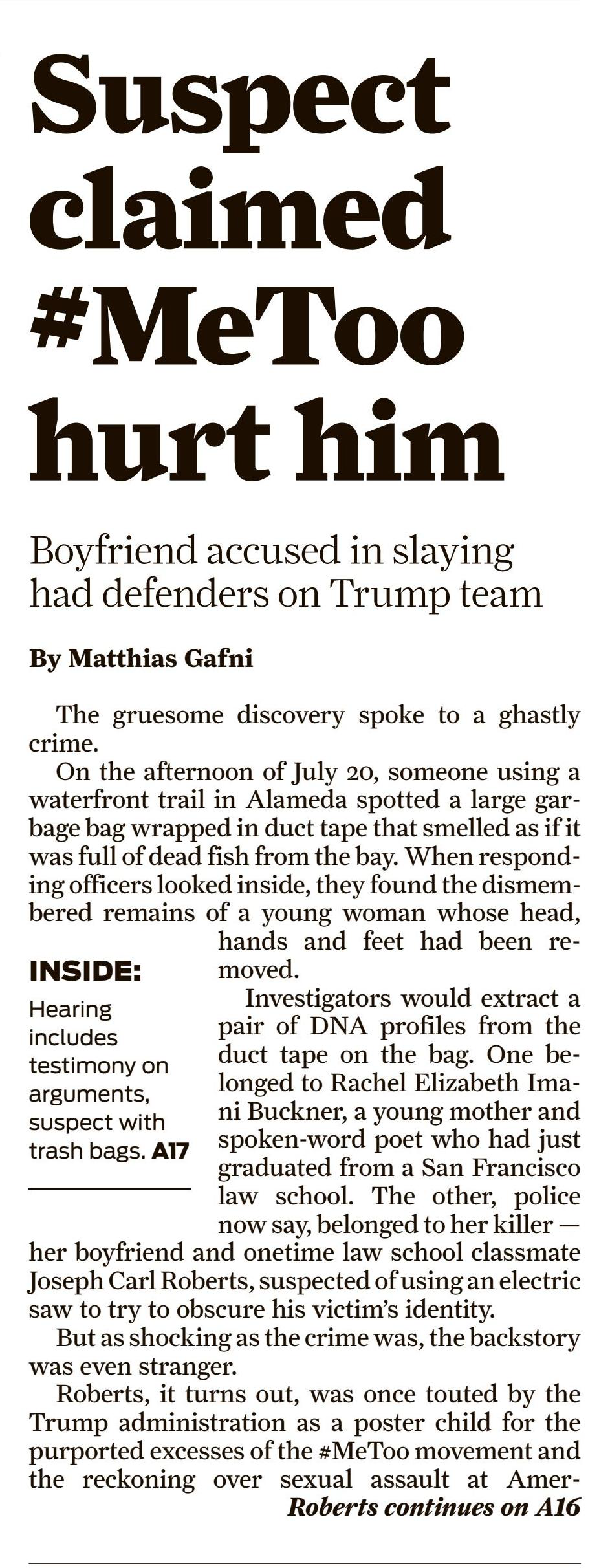 San Francisco Chronicle (CA)
October 8, 2023
