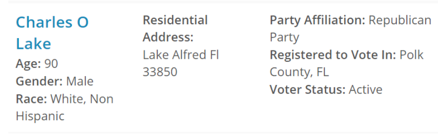 Republican Party voter registration